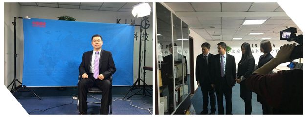 仟亿达迎来 电视台CCTV-4《中国报道》栏目组采访拍摄