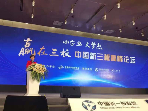 节能环保能源明星企业仟亿达参加中国新三板峰论坛