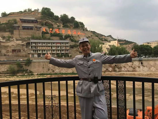 仟亿达831999董事长郑两斌随北京市朝阳区工商联赴延安学习！