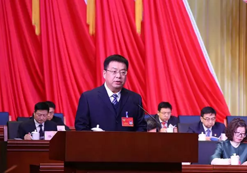 区政协副主席单成刚代表政协北京市顺义区第五届委员会常务委员会作