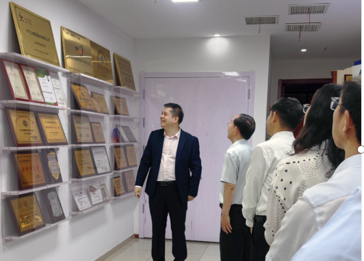 政企动态|通州区委书记孟景伟走访仟亿达集团调研企业发展情况